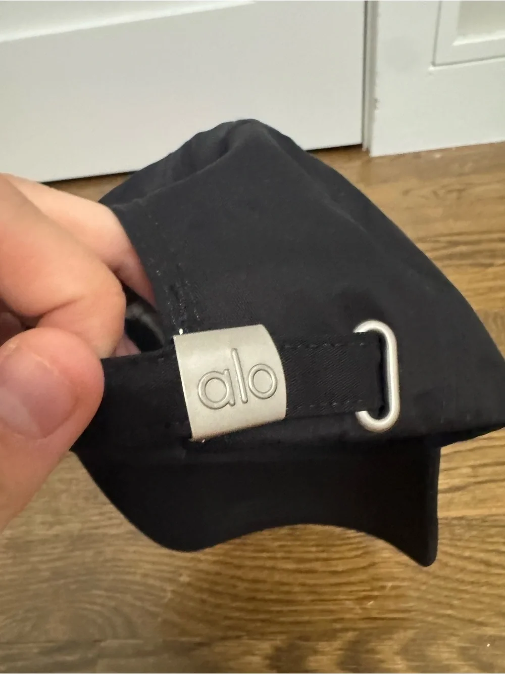 Black and white Alo cap